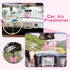 12pcs Preppy Boho Car Air Freshener Essential Oil Hanging Slice Cute Pink Happy Face Air Fresheners Car Interior Accessories for Hanging Rearview ...