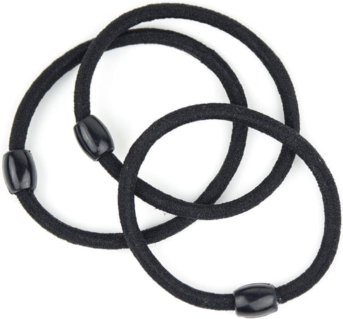 uxcell Leather Cord End Clasp, 4Pcs 3mm Hole Leather Clasps, Cord End Caps Closures Leather Cord Buckle for Making DIY Supplies Crafts, Black...