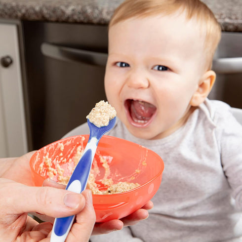 Dr. Brown's TempCheck Temperature Color-Changing Spoons for Babies and Toddlers, BPA Free, 4 Count (Pack of 1)...