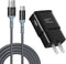 Adaptive Fast Charging Wall Charger with USB C Cable 10Ft, Excgood Fast Charger Power Adapter USB Type C Cable Fast Charging Compatible with Galax...