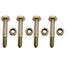 4Pack 51001500 510015 Shear Pin Bolts and Nuts Replaces Ariens AM122156 AM136890 snowthrowers...
