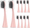 YUNCHI Replacement Toothbrush Heads for Burst Electric Toothbrush Adults with Dust Cover Caps, Soft Charcoal Bristles for Deep Cleaning, Plaque Re...
