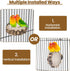 3PCS Bird Perch Natural Round Wooden Platform Parrot Perch Standing Branch for Chewing Exercise, Bird Stand Perch Swing Toys Cage Accessories for ...