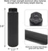 2pcs Bike Foot Pegs Aluminum Alloy Bicycle Pegs Mountain Bike Cycling Rear Stunt Pegs Fit 3/8 inch Axles (Black)...