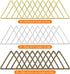 180pcs Earrings Beading Hoop 20mm Triangle Earring Hoops Beading Hoop Earrings Finding Triangle Linking Rings for DIY Jewelry Making Finding, Earr...