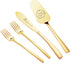 Cake Cutting Set for Wedding, Wedding Cake Knife and Server Set for Birthday, Bridal Shower Gifts (Gold)...