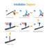2-in-One Drip Irrigation Tubing Hole Punch with 20 pcs Plugs,Drip Irrigation Tool Used for 1/4 inch Fitting and Emitter Insertion,1 Pcs-Blue...