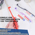 20 pcs Disposable Toothbrushes with Toothpaste,Single Use Toothbrush with 10g Toothpaste Individually Wrapped Disposable Travel Toothbrush Kit Bul...