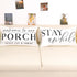 Outdoor Pillow Covers Waterproof 12x20 Set of 2 Welcome to Our Porch Stay Awhile Cushion Cases for Patio Furniture Sofa Couch Decor...
