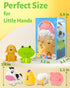 Farm Animals Baby Bath Toys for Kids Toddler Ages 1-3, No Hole Bathtub Pool Toys for 1 2 3 Year Old Boy Girl Birthday, Toddler Toys...