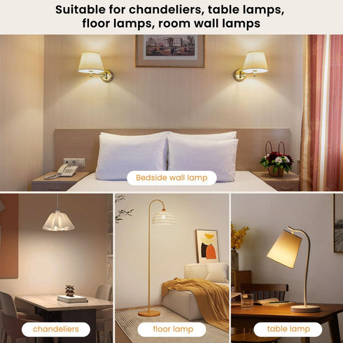 SCOPOW E26 8W Rechargeable Light Bulbs with Remote Control Timer and 3 Color Temperature Rechargeable Battery Operated Light Bulb 600LM Magnetical...
