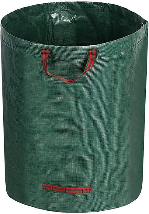 79 Gallons Lawn Leaf Bags, Yard Waste Bag, Reusable Gardening Leaf Collet Bag, Patio Garden Weed Bag, Leaf Collector Storage Bin, Trash Can with L...