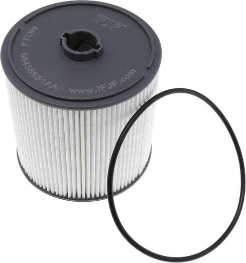 iFJF 68436631AA Fuel Filter Replacement for Ram 2500 3500 4500 5500 6.7L 2019-2024 Diesel Engine Ram 1500 2020 3.0L V6 EcoDiesel Frame Chassis Mou...