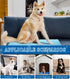 SOMOYA Dogs Self Cooling Mat Pet Cool Pads Blanket Hot Weather Sleeping Kennel Mat,Washable Ice Silk Sleep Mat Pad Non-Toxic Breathable for Large ...