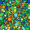 Dinosaur Sprinkles for Cupcakes Cake Decorating, Cookies and Baking - Fancy Edible Dino Sprinkles Cake Toppings in Brown Jimmies, Blue Nonpareils,...