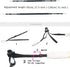 Camera Neck Strap/Thin Camera Strap or Binoculars Strap Black...