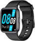 EURANS Smart Watch 41mm, Full Touchscreen Smartwatch, Fitness Tracker with Heart Rate Monitor & SpO2, 50 Meters Waterproof Pedometer Watch for Wom...