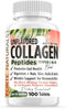 Collagen Peptide Pills 100 Tablets Protein Supplements NO More Mixing Powder Shakes Easy to Swallow Collagen Peptides Powder Pills Protein Capsule...