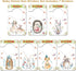Baby Closet Size Dividers, Woodland Animal Clothes Organizer, Baby Closet Dividers from Newborn Infant to 24 Months, Baby Shower Set for Boys and ...