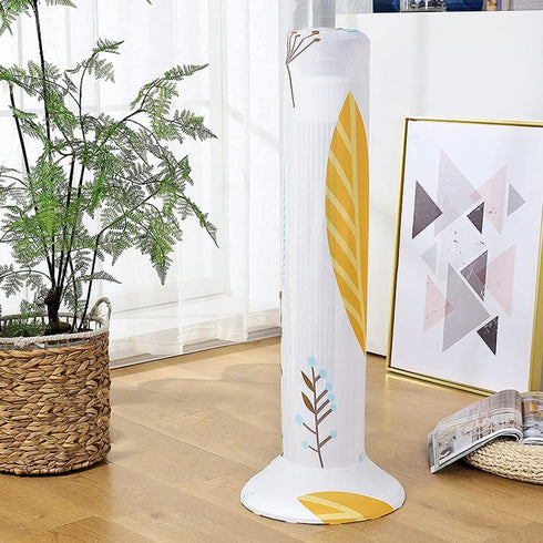 Tower Fan Dust Cover Moisture proof Dustproof Tower Cover Washable Tower Sleeve Dust Proof Protective Cover Dustproof & Moisture-Proof for Househo...