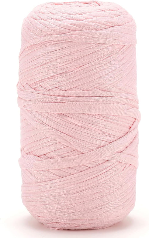 350g Crochet Yarn,Yarn for Crocheting,Thick Knitting Yarn,Elastic Fabric Cloth T Shirt Yarn, Spaghetti Yarn Soft Yarn for Hand DIY Dolls Bags Bask...