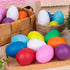 LovesTown 18PCS Plastic Egg Shakers Set, Percussion Instruments Musical Egg Maracas Easter Egg for Kids Toys Music Learning DIY Painting...