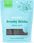 Bocce's Bakery Dailies Brushy Sticks to Support Oral Health & Fresh Breath, Wheat-Free Dental Bars for Dogs, Made with Real Ingredients, Baked in ...