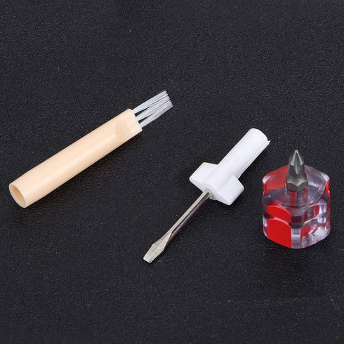 Sewing Machine Repair Kit 5 Pcs Sewing Machine Overlock & Serger Service/Repair Tool Include Screwdriver,Thread Removal,Slot Screwdriver and Clean...