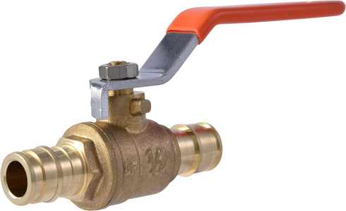SharkBite 1/2 Inch Expansion Ball Valve for PEX-A Pipe, Brass Plumbing Fittings for PEX A Tubing, UAB22461LFA...