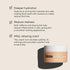 hims goodnight wrinkle cream for men - fine lines, puffiness, dark eye circles - caffeine, hyaluronic acid, night cream, almond scent - vegan, cru...