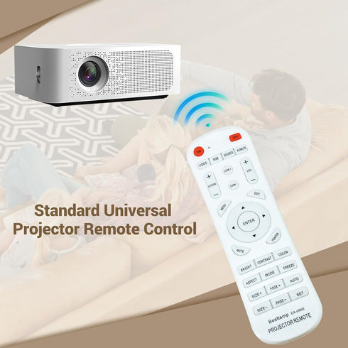 Universal Projector Remote Control ONLY Work for Acer BenQ Dell Eiki Epson Fujitsu Hitachi Infocus Mitsubishi NEC Optoma Toshiba Sharp Sanyo Sony ...