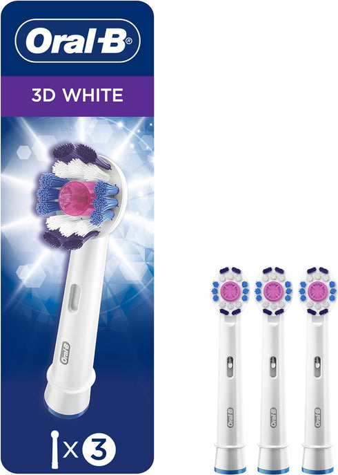 Oral-B 3D White Electric Toothbrush Replacement Brush Heads Refill, 3 Count...