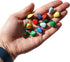 Buttons Galore Christmas Lights Super Value Pack Craft Buttons, Red 50 Pack...