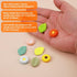 NQEUEPN 8pcs Silicone Knitting Needle Stoppers, Colorful Daisy Leaves Knitting Needles Point Protectors Knitting Needle Caps for Knitting Projects...