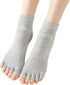 Toeless Yoga Socks, Yoga Socks with Grips for Women, Toeless Socks, Open Toe Socks Women, Pilates Toe Socks...