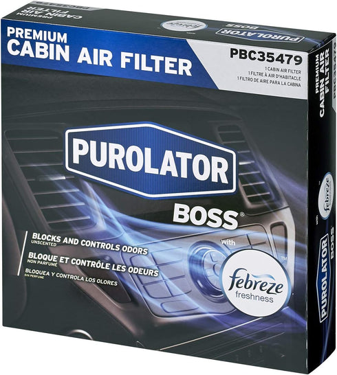 Purolator PBC35479 PurolatorBOSS Premium Cabin Air Filter with Febreze Freshness...