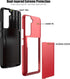 Nvollnoe for Samsung S22 Case with Card Holder 5G 6.1 inch Slim Dual Layer Heavy Duty Protective Galaxy S22 Case Hidden Card Slot Wallet Case for ...