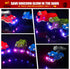 Tracks Cars Replacement only,Track Cars for Tracks Glow in The Dark, Car Tracks Accessories with 3 Flashing LED Lights, Compatible with Most Car T...