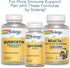 SOLARAY L-Lysine Monolaurin Immune Support Supplement, 1:1 Ratio for Immune System Function, Skin and Gut Health Support, 500 mg Each, 60-Day Mone...