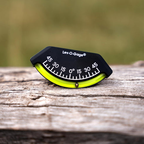 Sun Company 201-F Lev-o-gage Inclinometer | USA-Made Level Gauge for Off-Road Vehicle, Jeep, Truck, RV, Camper, Trailer, or Boat...