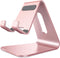 CreaDream Cell Phone Stand, Cradle, Holder, Aluminum Desktop Stand Compatible with Switch, All Smart Phone, iPhone 15 14 13 12 Pro Max Plus Mini X...