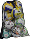 Heavy Duty Mesh Ball Bag, Drawstring Sport Equipment Storage Bag for Basketball, Soccer, Sports Beach and Swimming Gears with Adjustable Shoulder ...