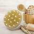 Bamboo Dry Body Brushes, Blood Circulation, Dry Body Brush for Dry Skin,Wet and Dry Brush Suitable for All Kinds of Skin with Soft and Stiff Brist...