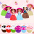 Beautiful Cake Doll Toy Surprise Cupcake Princess Doll Toys for Children Kid Transformed Scented Girls Funny Game Gift (6PCS)…...