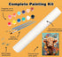 Meothan Cow Paint by Numbers for Adults Highland Cow Paint by Number for Adults Beginner Flower Paint by Numbers Canvas DIY Oil Painting Acrylic P...