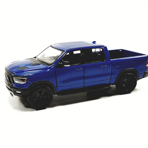 Kinsmart Dodge Ram 2019 Navy Blue 1500 Pickup Truck1/46 O Scale Diecast Truck...