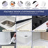 Self-Adhesive Caulk Tape - Waterproof Sealing Tape for Kitchens, Bathrooms, Toilets, and Showers - Easy to Apply, Flexible PVC Sealant Tape, White...