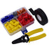 Wire Nut Set (97 Pcs) | AWG 10-22 Wire Strippers (1) | Extra Long Roll of Electrical Tape (1)...