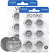 Voniko 3 Volt CR2032 Battery 12 Pack – Lithium Batteries – 2032 Button Battery Flat – 7 Years Shelf Life...
