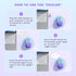 Wireless Mouse Jiggler - LED Wireless Mice with Build-in Mouse Jiggler Mover, Rechargeable Moving Mouse for Computer with Undetectable Random Move...